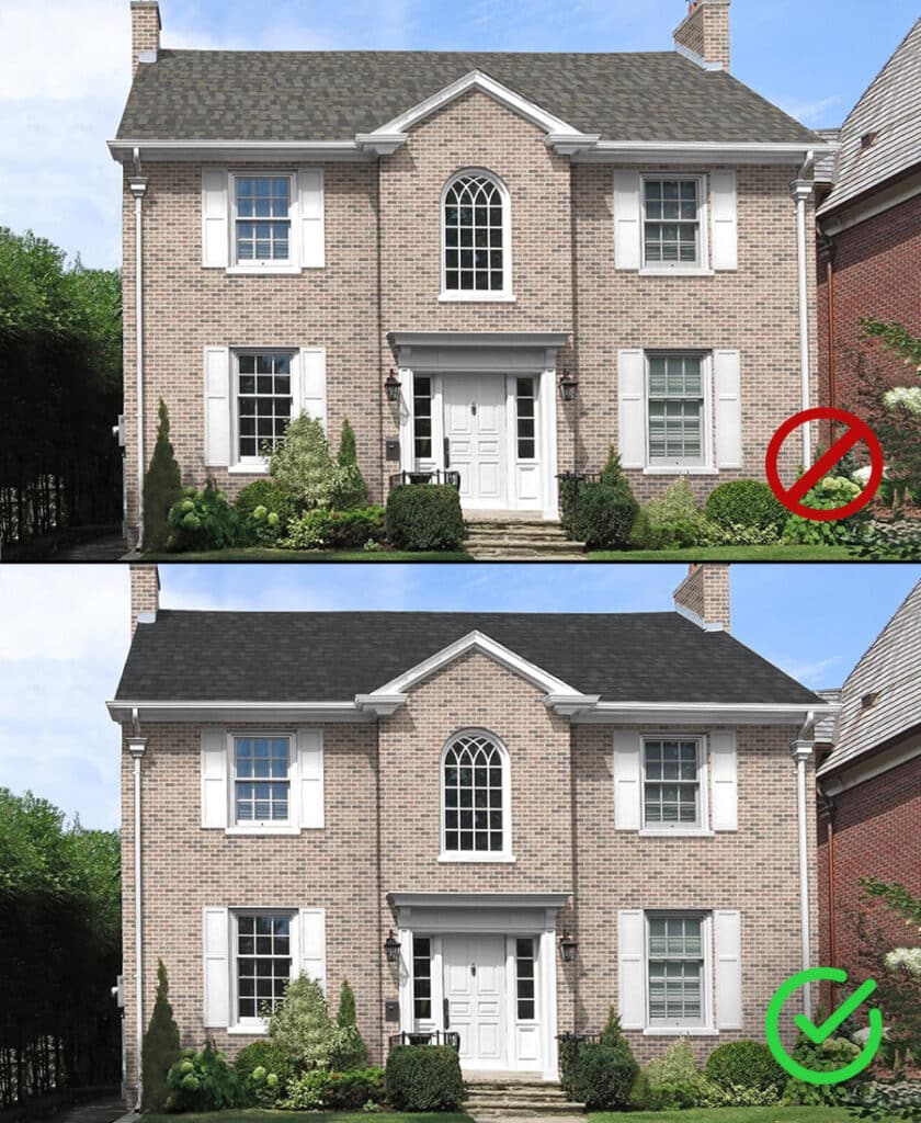 Choisir la meilleure couleur pour remplacer votre toiture en bardeaux d’asphalte exemple 3